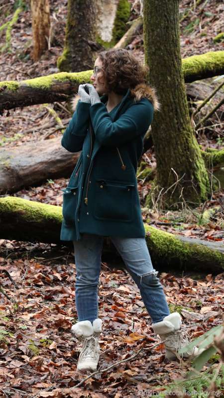 There’s something about exposing yourself in the forest that.. 1
