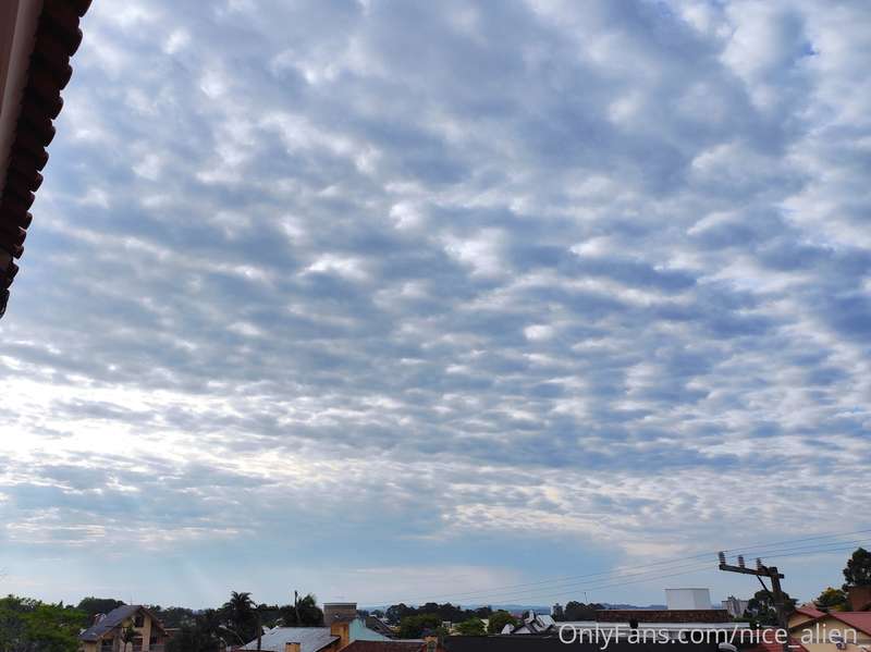 Fluffy sky