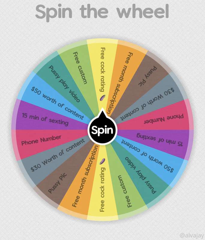 👅Everyone Is a winner!!👅
Tip to spin! 
💦1 Spin $10
💦2 spins ..