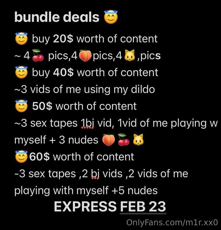 my new deals EXPIRES MARCH 7th 4