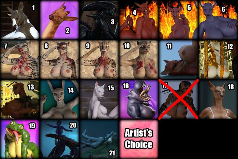 [Weekly Pin-up Poll]
Here's the weekly pin-up poll. :3
Unfor..