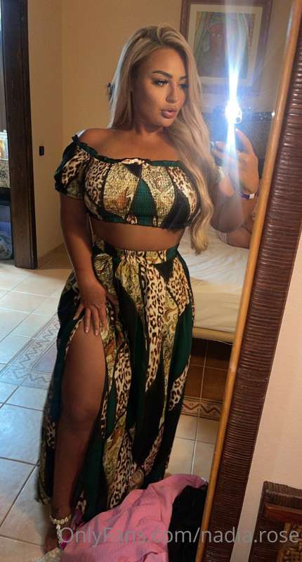 Do you like my outfit last night?