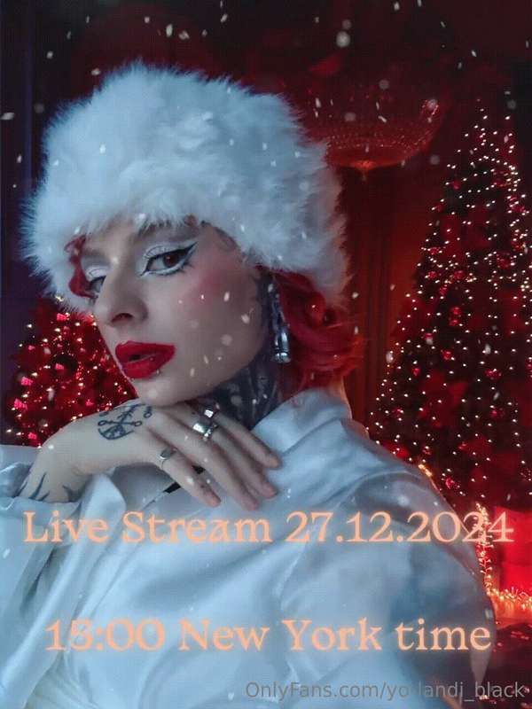 I'm waiting for you... Let's celebrate the new year together..