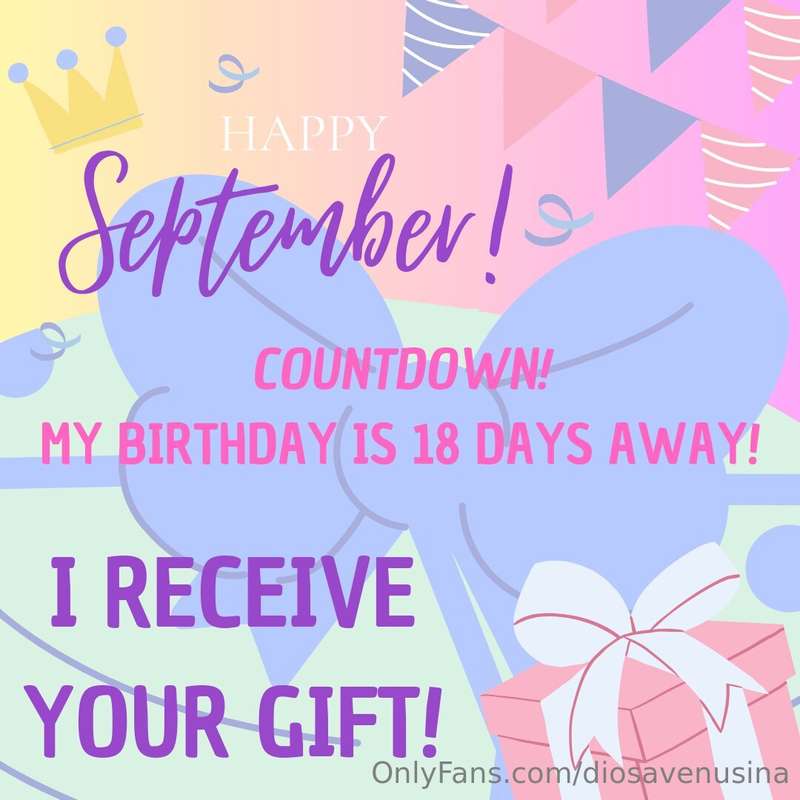 ## Love, there are only 18 days left until my birthday! 🩷💜💛 ..