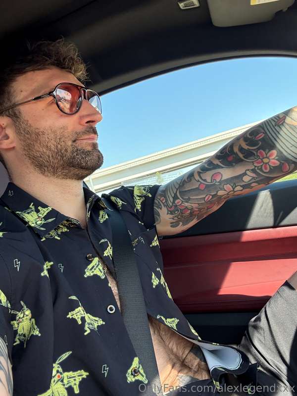POV I'm picking you up for our date. 😎