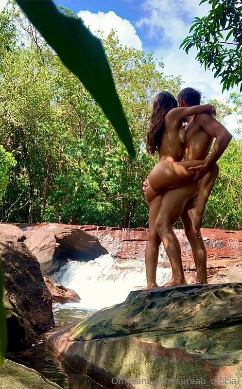 Adam and Eve in the wild 😍#fitgirl #fit #ass #pussy #girl #b..
