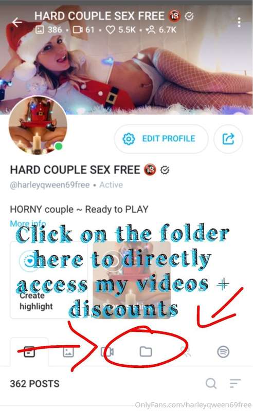CLICK ON THE FOLDER 🤤