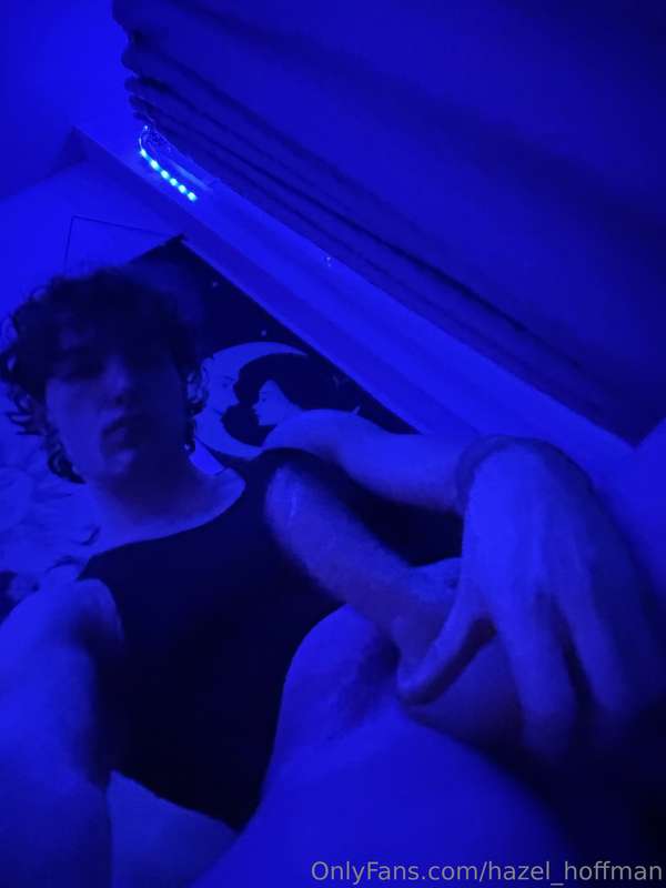 The mood lighting from last night, who thinks I brought home..