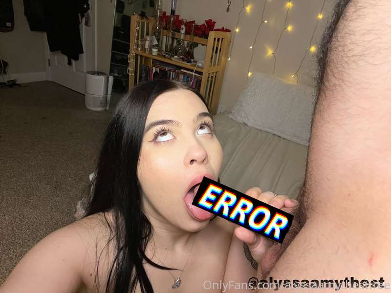 This naughty girl got on her knees & got face fucked😌 Watch ..