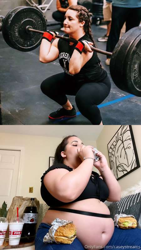 2017-2021: from lifting weights to gaining weight
