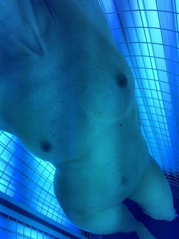 Topping up my tan before Spain x 10