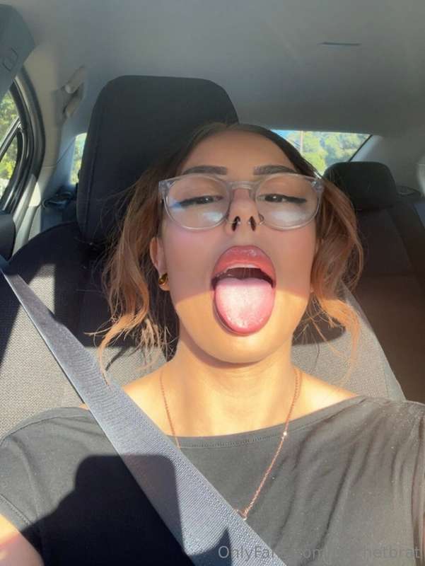 My mouth is nice and ready for you 