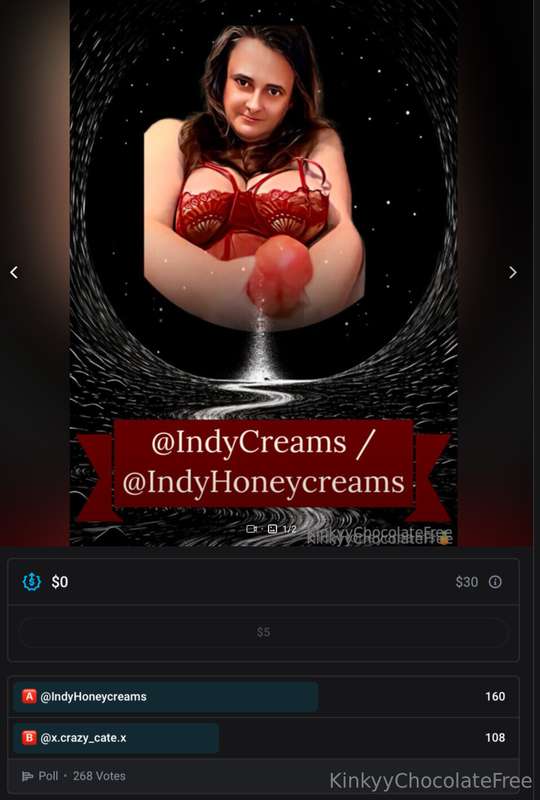 Kinkyy Toys🍆 WINNER @Indycreams :: @IndyHoneycreams 😈Rewards.. 1