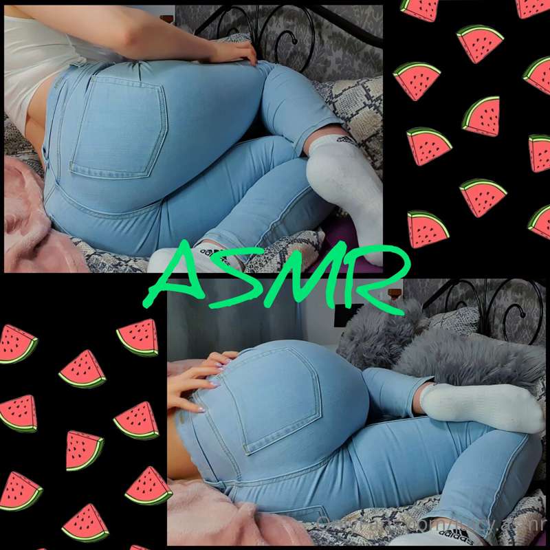 ASMR° jeans scratching