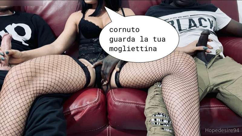 ‼️VIDEO CUCKOLD CON BLACK‼️
⚠️ Esclusiva OnlyFans per sempre..