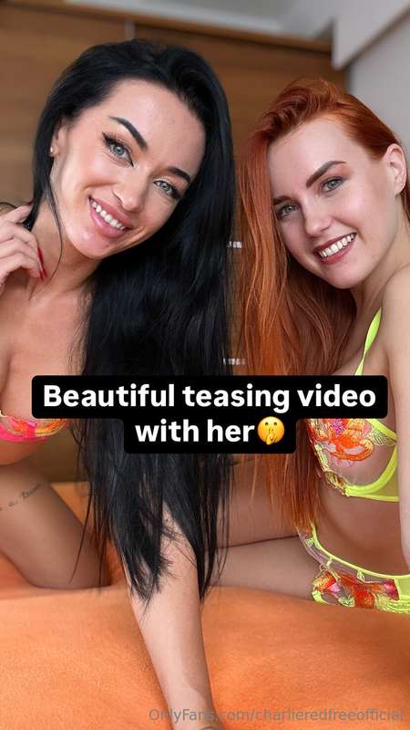 Beautiful teasing video with my friend🤫
