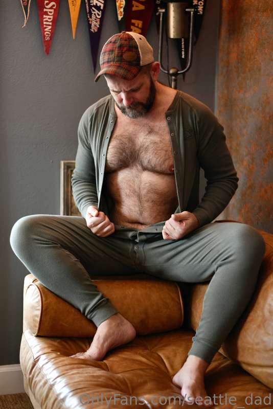 I love the fall and staying warm and musky in a Union suit. 1