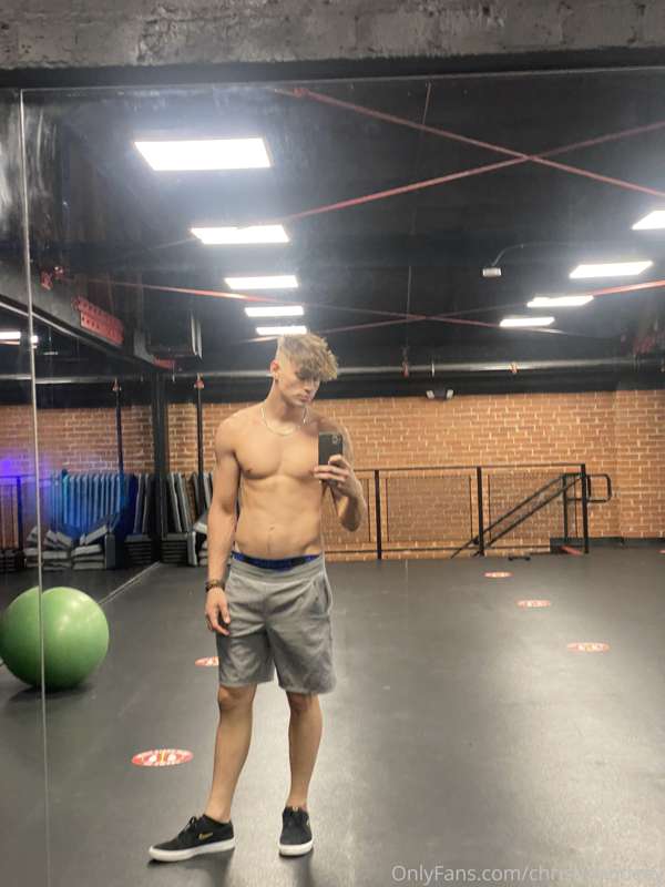 Before my ab workout :) 1