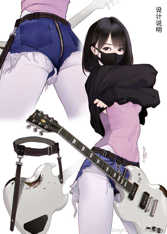 How is This cosplay~? 😜💜🎸
Designer: https://twitter.com/hito.. 3