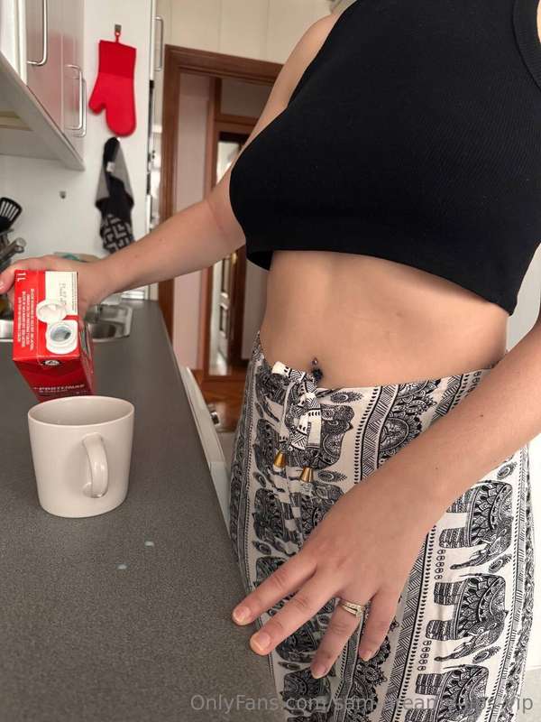 First, a coffee 1