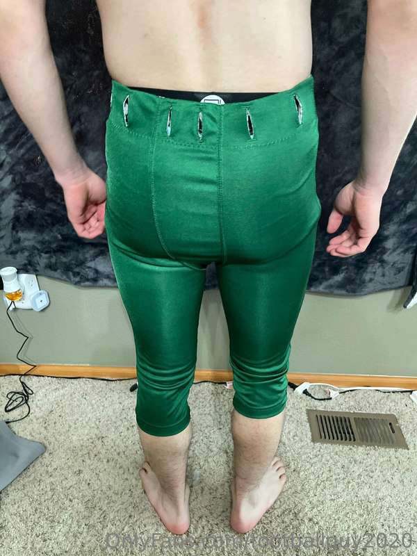 Me in football pants set 4 3
