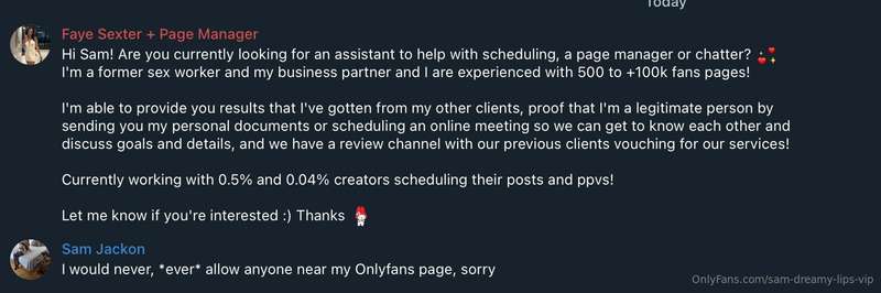 Eeeeeeeeeeeevery day since I reached 1% I get contacted in t..