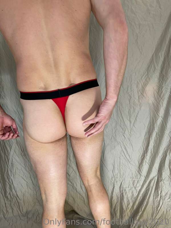 Soldier shows off his hot muscular body in a thong and jock!.. 8
