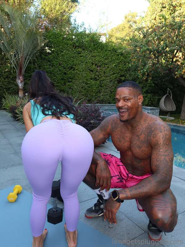 Training workout with my coach. Would you like to see how in..