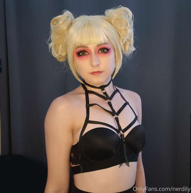 Unlock the other 16 photos to see Toga's body underneath tha..