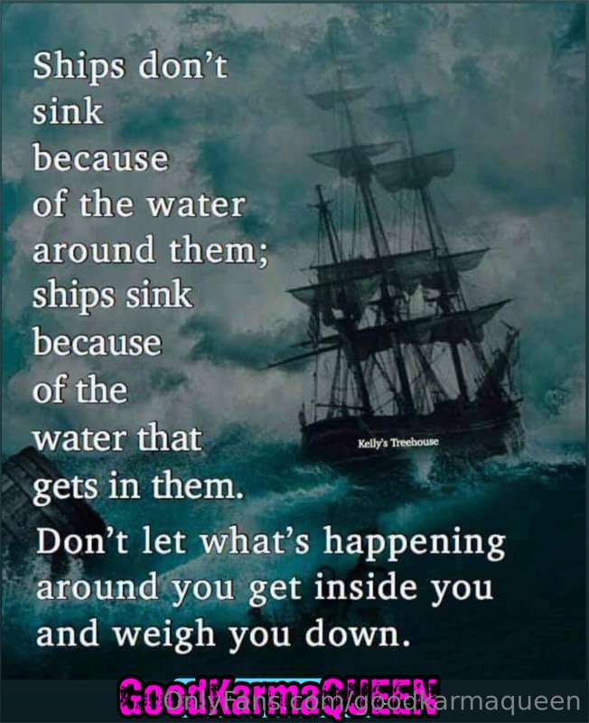 I want for everyone who reads this to not ever let the crapp..