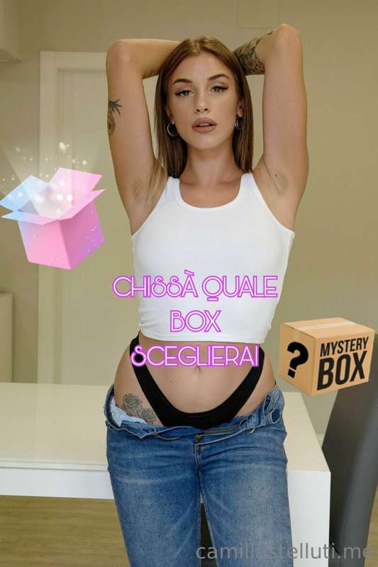 ***MISTERY BOX*** 😈
Voglio sorprenderti nel migliore dei mod..
