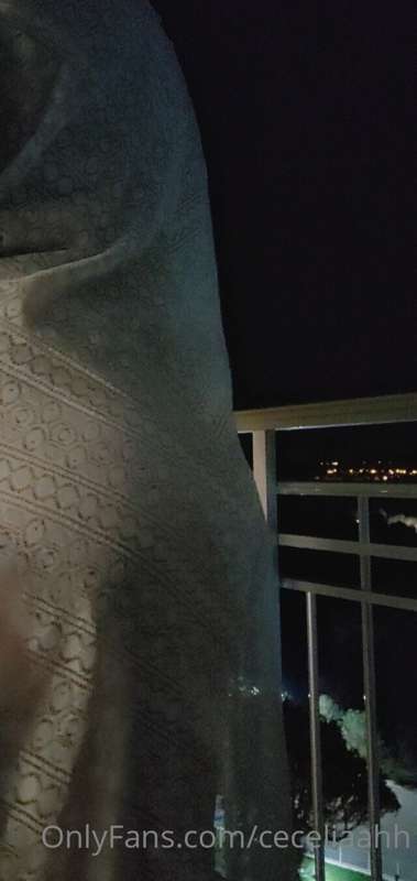 Being naughty on the balcony 😎 xo 5