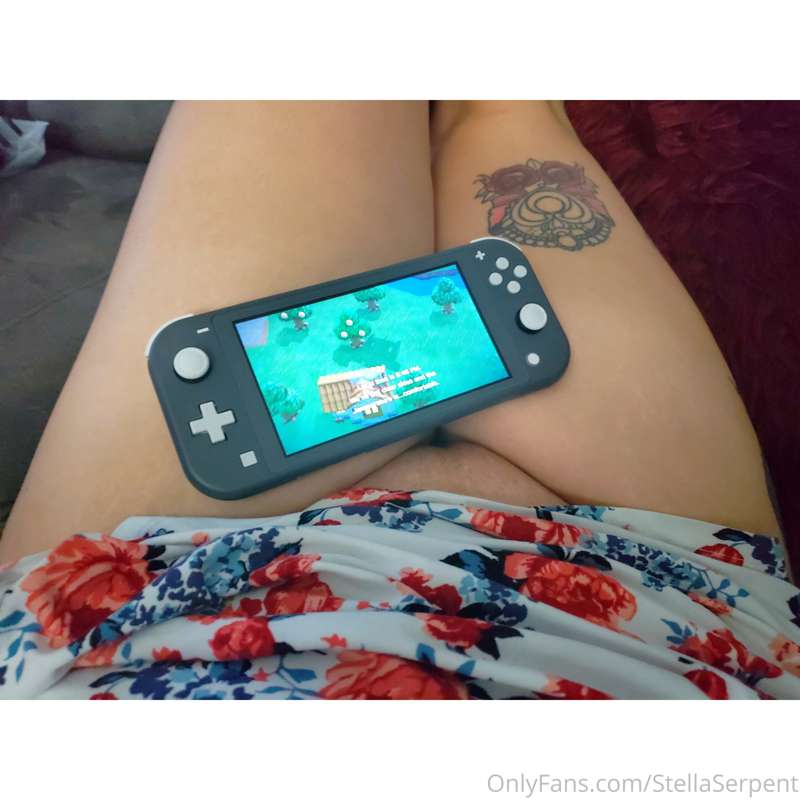 I just want to be in daddy's lap so I can play games all day..