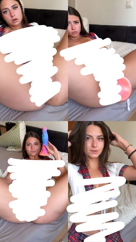 NEW SCH00LGIRL SOLO TAPE VIDEO 09:17min Heute war ich ein un..