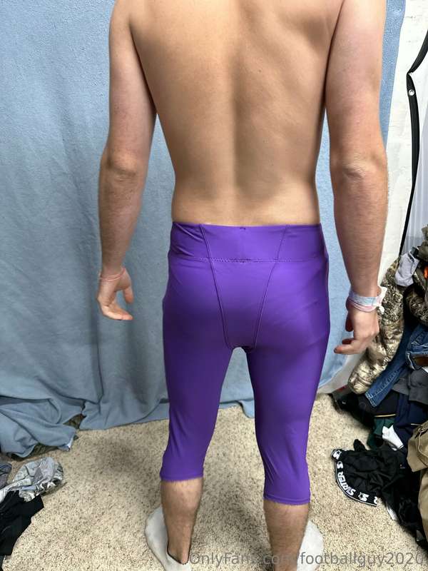 More of the private in football pants! 9