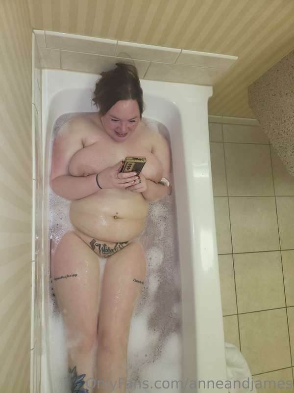 Caught in the bath 12