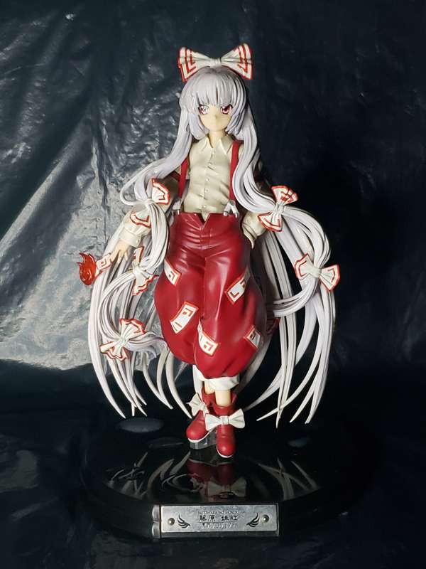 Fujiwara no Mokou - Touhou

Tried doing something different ..