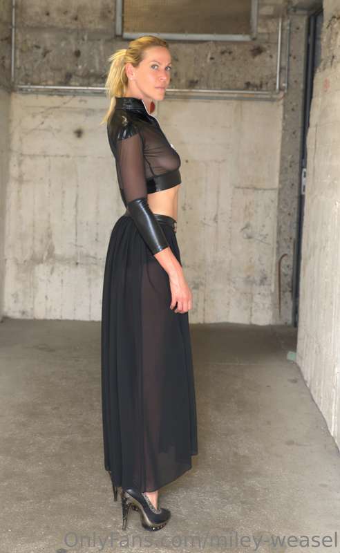 Lady in Black today !!