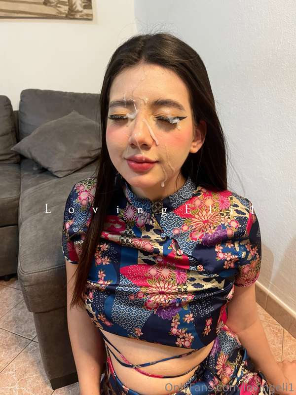 Cum is the best makeup! 😝 2