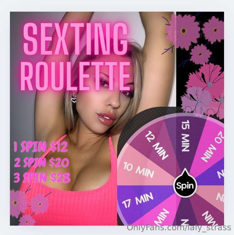  😈LET'S PLAY BBY!!! 😈✨🩷SEXTING ROULETTE 🩷✨