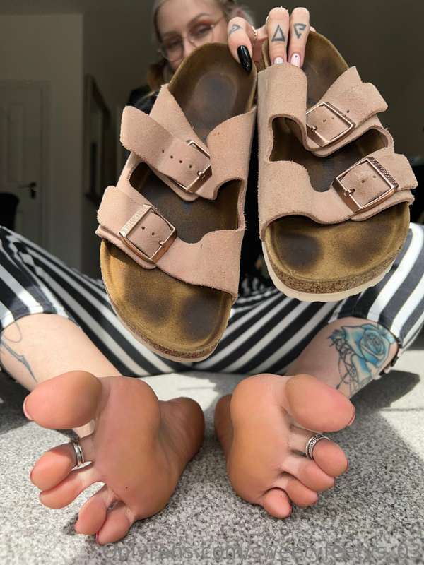 You can cum on my soles or in my shoes . Which one are you g.. 7