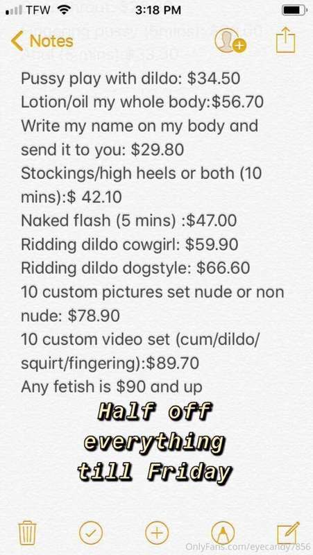 Eyecandy7856 - Onlyfans - 01 Dec, 2020 7