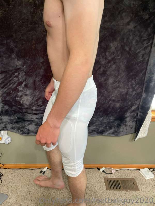 Me in football pants set 2 22
