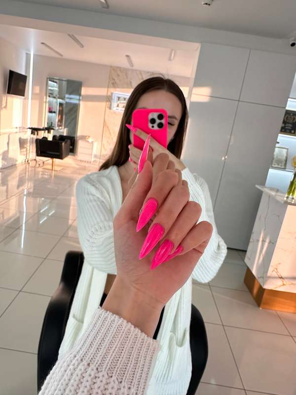I like long manicures so much😍..... Although many of my frie..