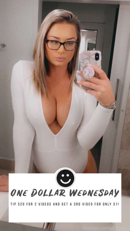 It's One Dollar Wednesday, again! 🤩 Buy 2 full length videos..