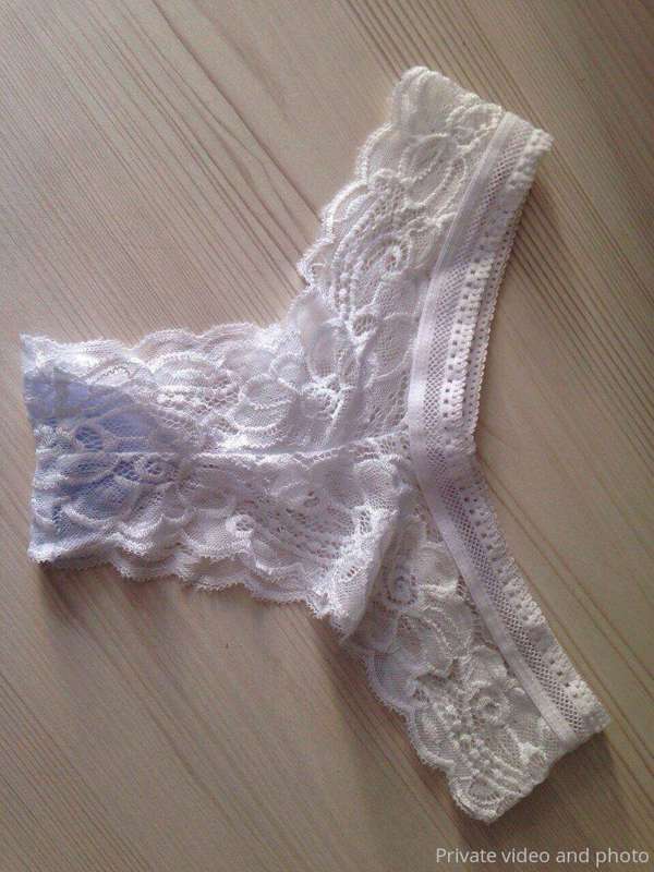 Buy my panties ! They are wet mmm and tasty 💋
