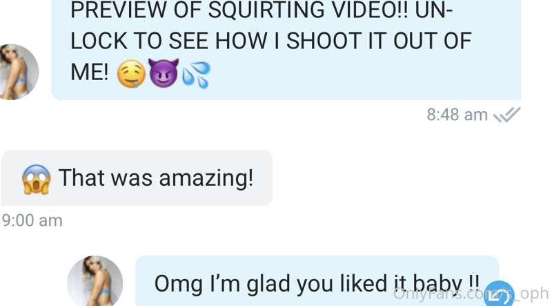 If you’d like the squirting video but haven’t received it dr..