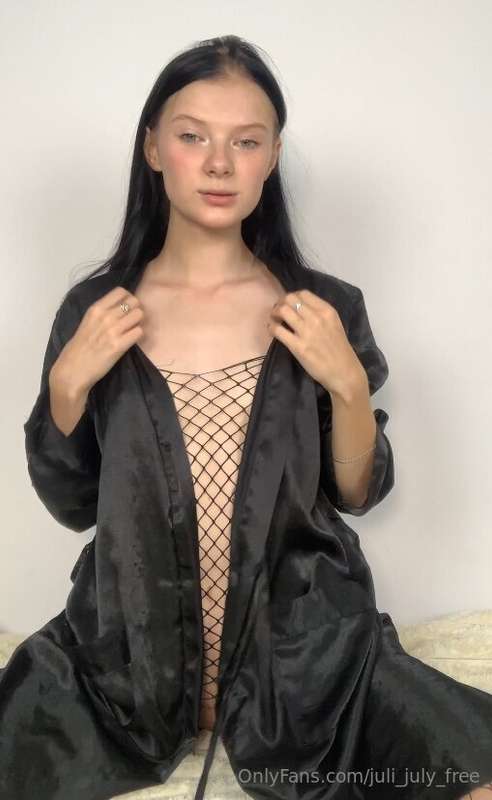 Imagine that I came to your house like that. I'm only wearin..
