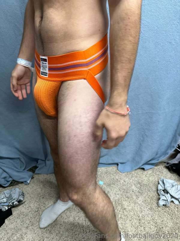 The private and some sexy undies and an orange jockstrap! 28