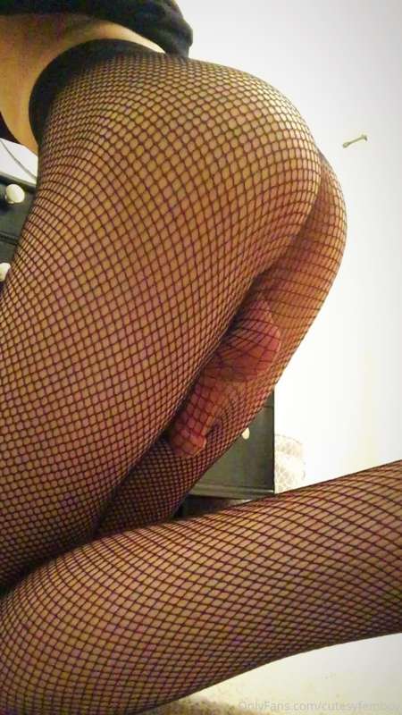 first time wearing fishnets pt2 24